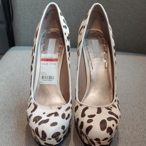 Leopard Print Women's Heels